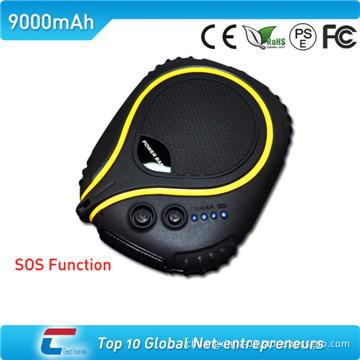 LCD display portable battery charger for iphone with SOS Function